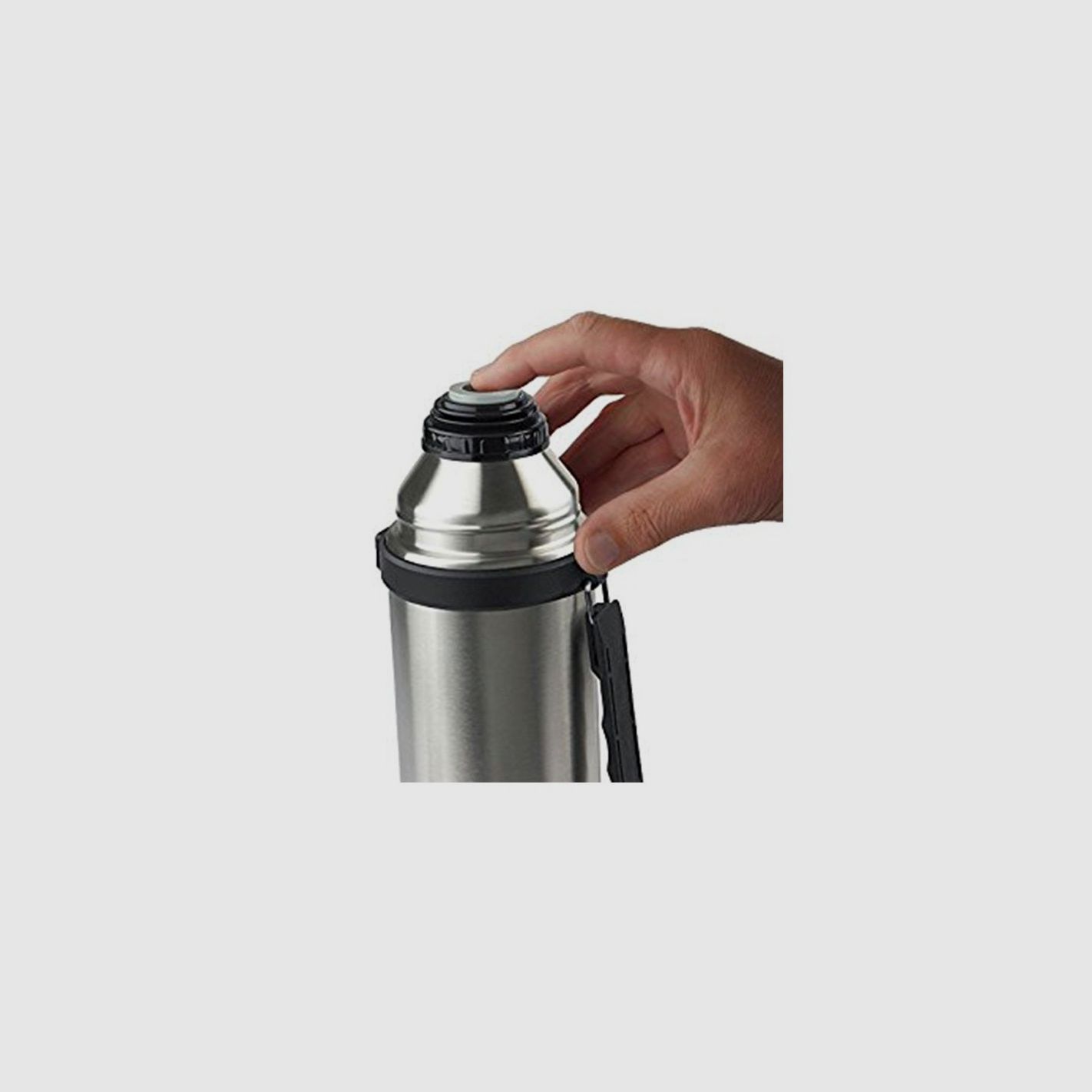 THERMOS EN ACIER, image 2 sur 2