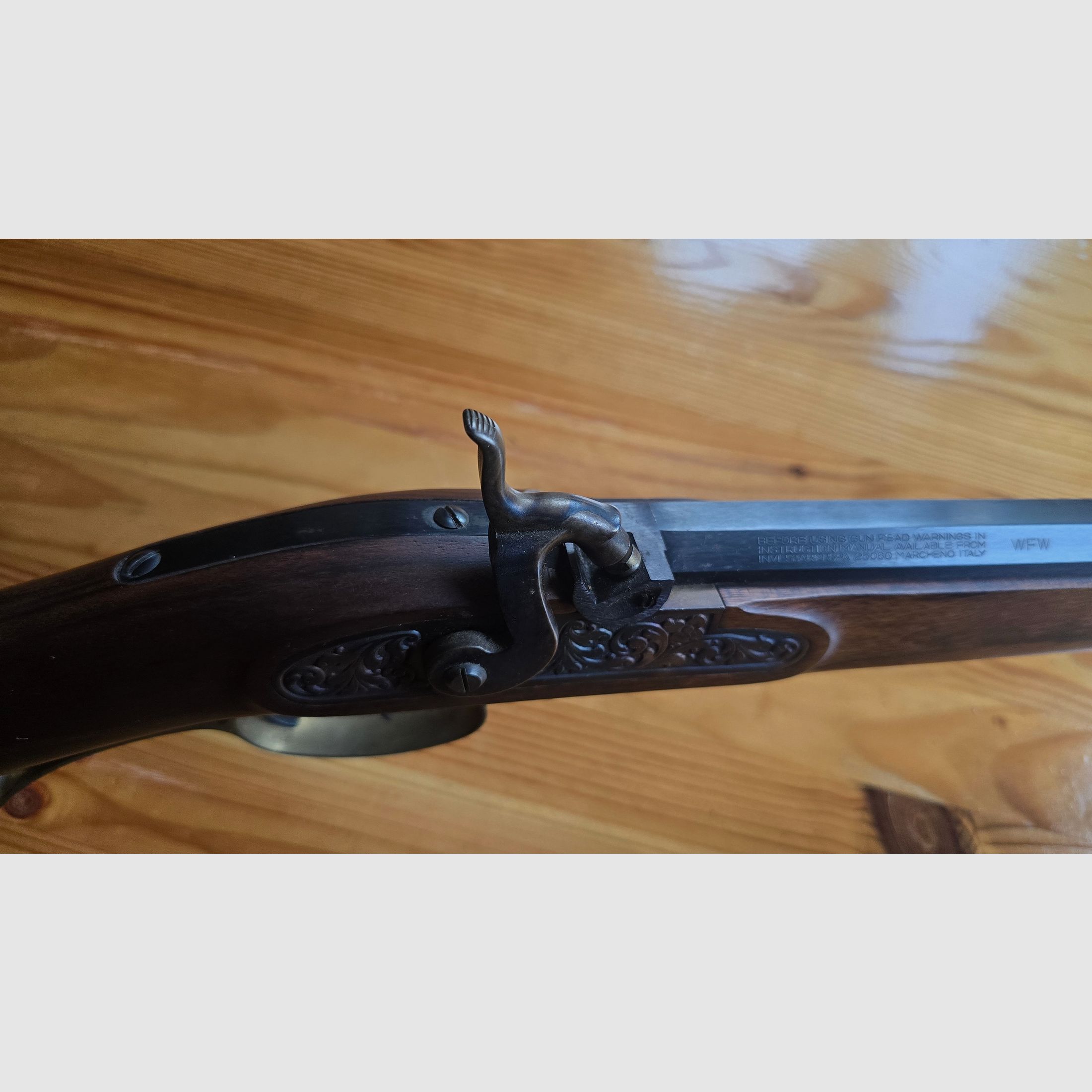Rifle de avancarga Davide Pedersoli Hawken Target Cal. 45