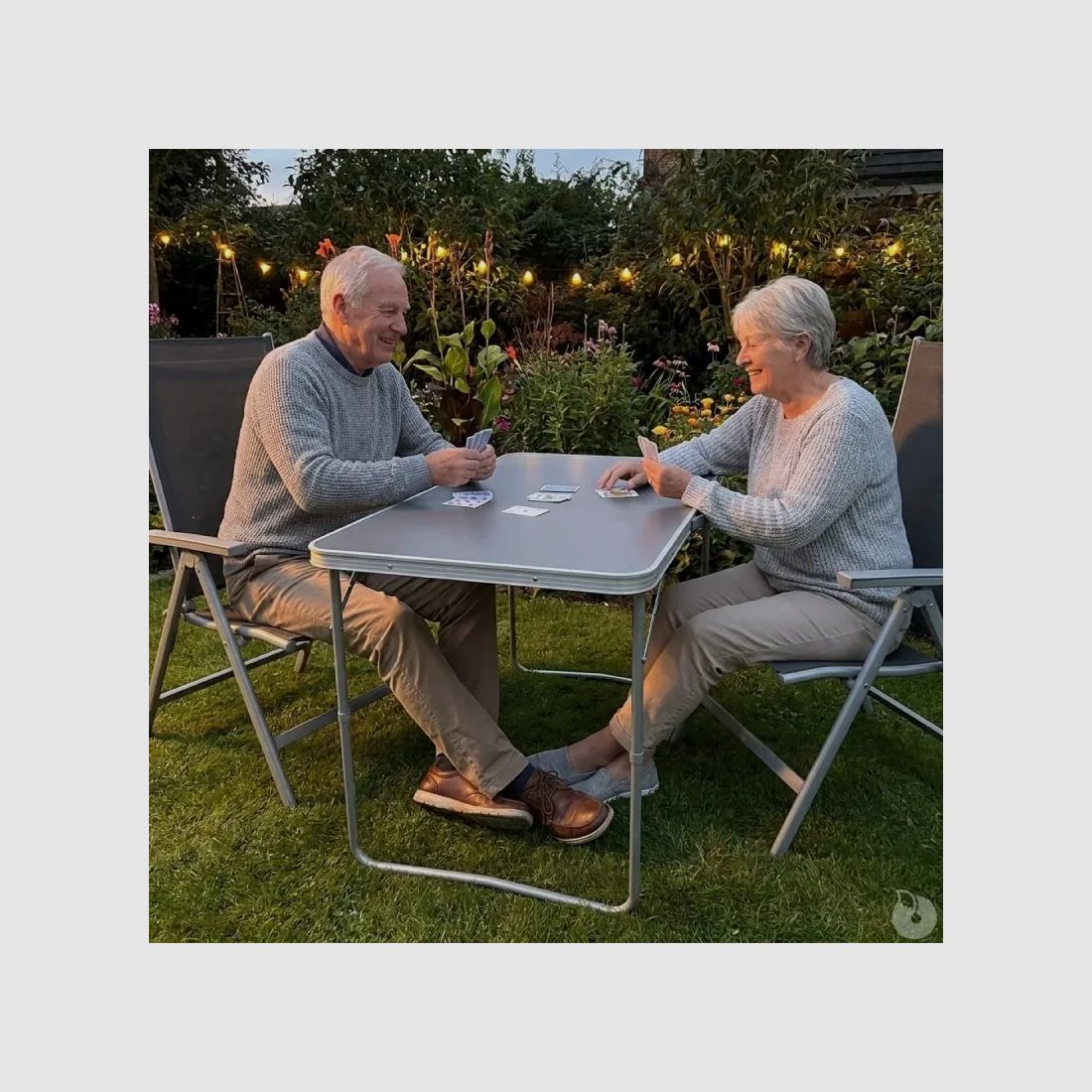 Tavolo da campeggio rettangolare 120 x 60 x 70 cm, immagine 1 di 9