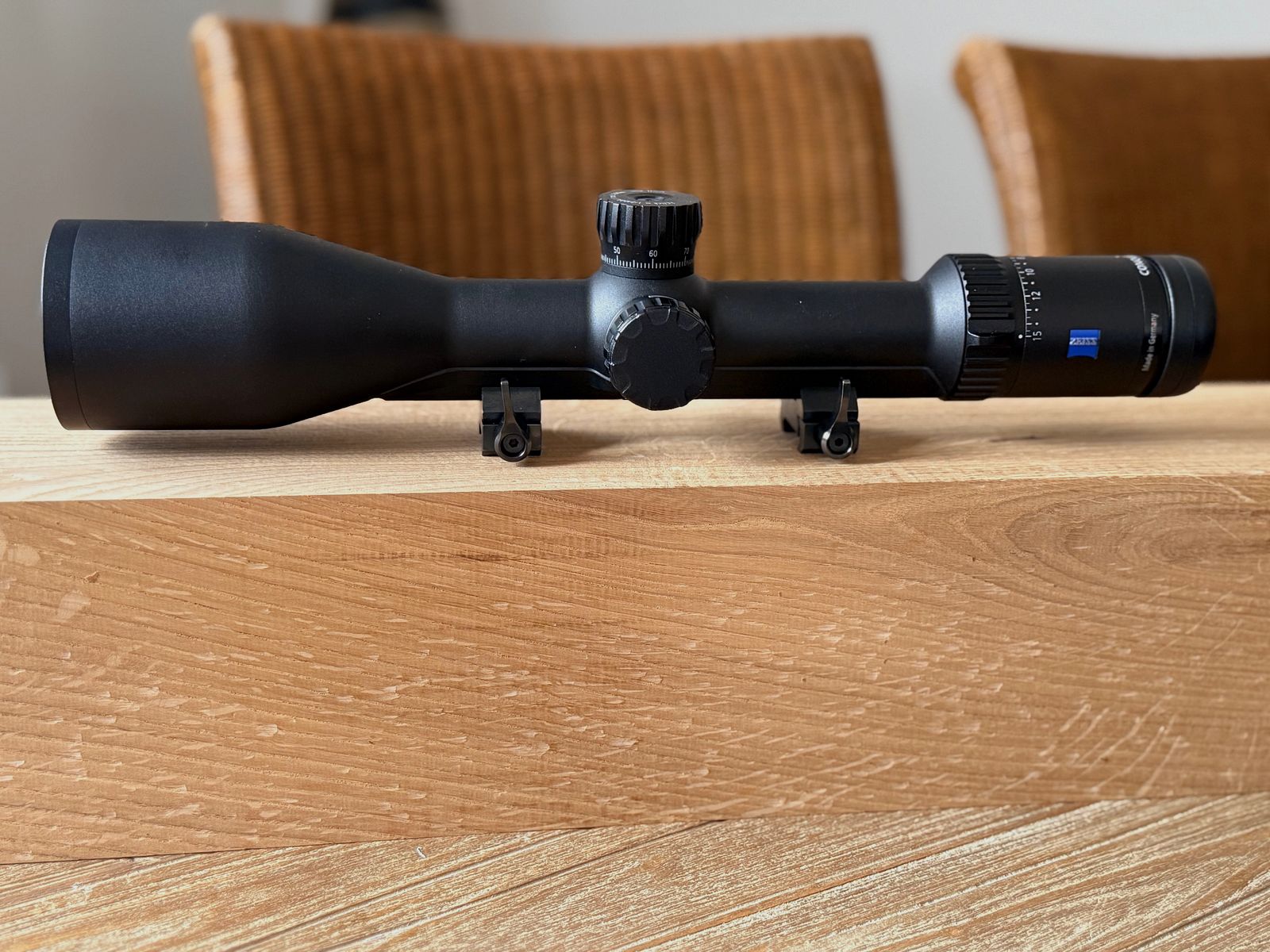 ZEISS riflescope Conquest V6 with rail and ASV-H 2.5-15x56 M