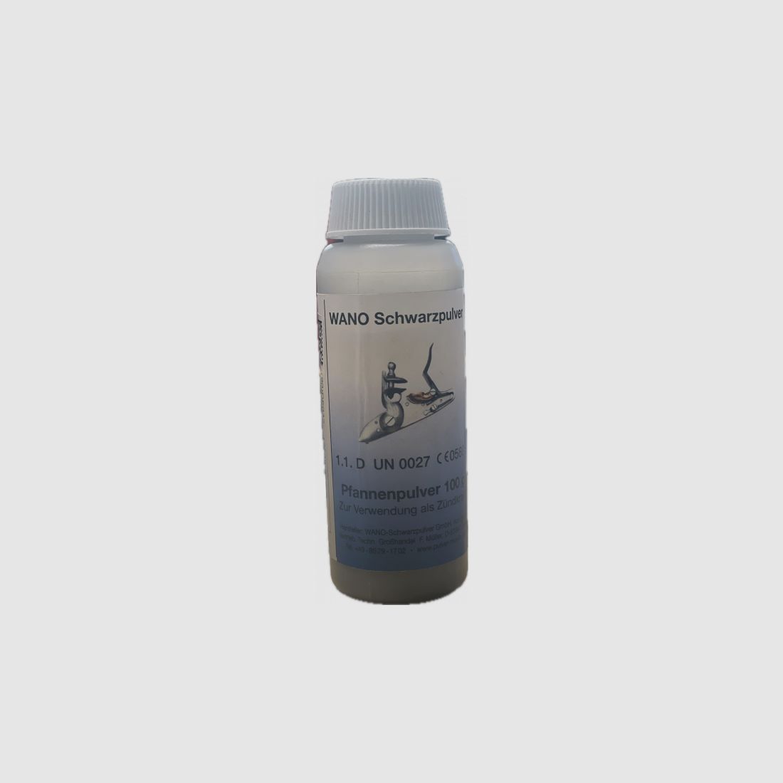 WANO PFANNENPULVER / ZÜNDKRAUT - 0,15 - 0,42 MM - 100 G.