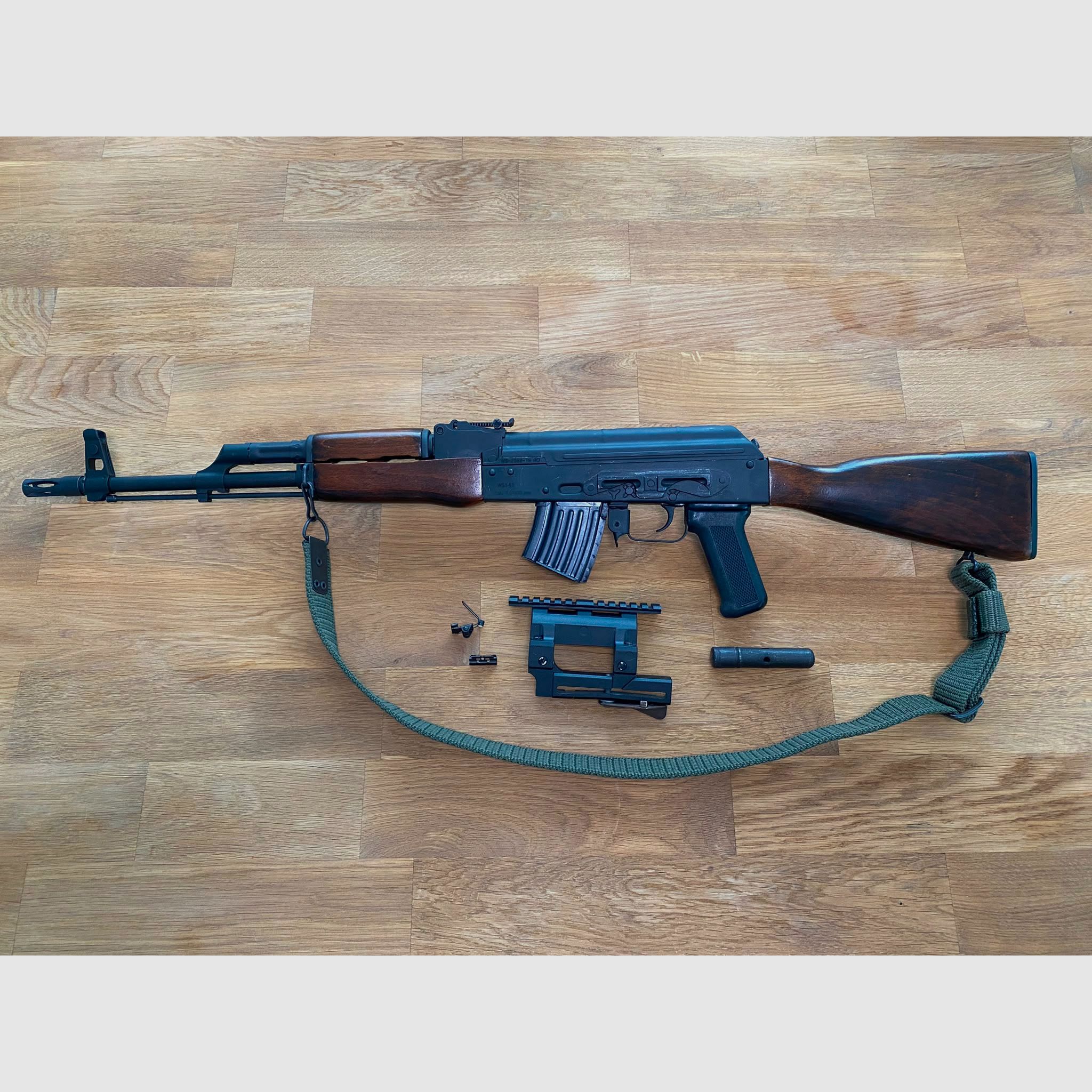 Cugir WS1-63 semi-automatic in caliber 7.62x39 (AK47 / AKM / Kalashnikov)