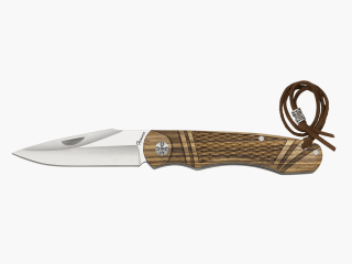 25336 – Albainox zakmes met CNC-gefreesde houten handgrepen.