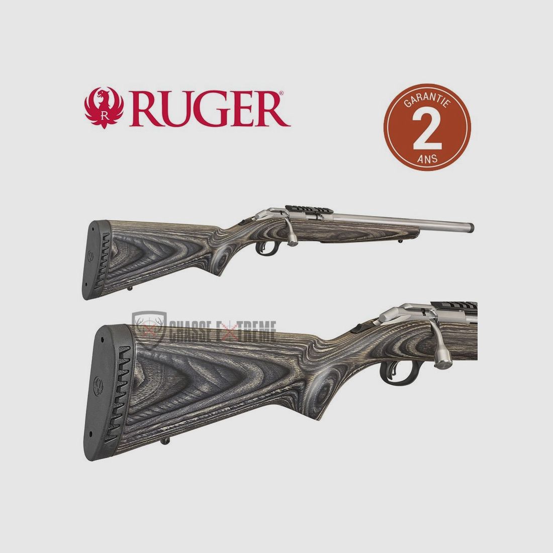 RUGER American Rimfire Target Inox 46cm, afbeelding 3 van 3