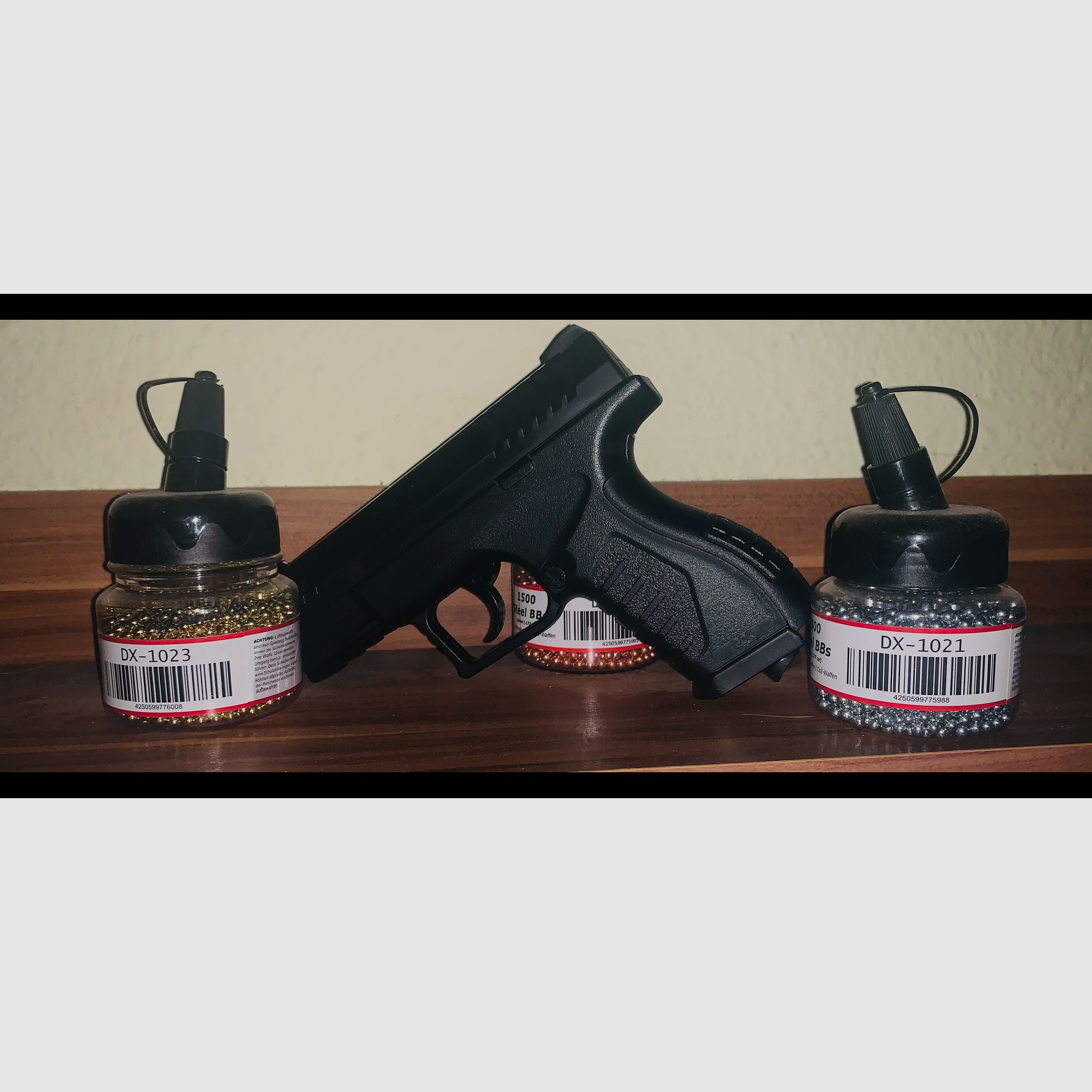 Valise Umarex XBG - Pistolet Co2 à billes en acier de 4,5 mm