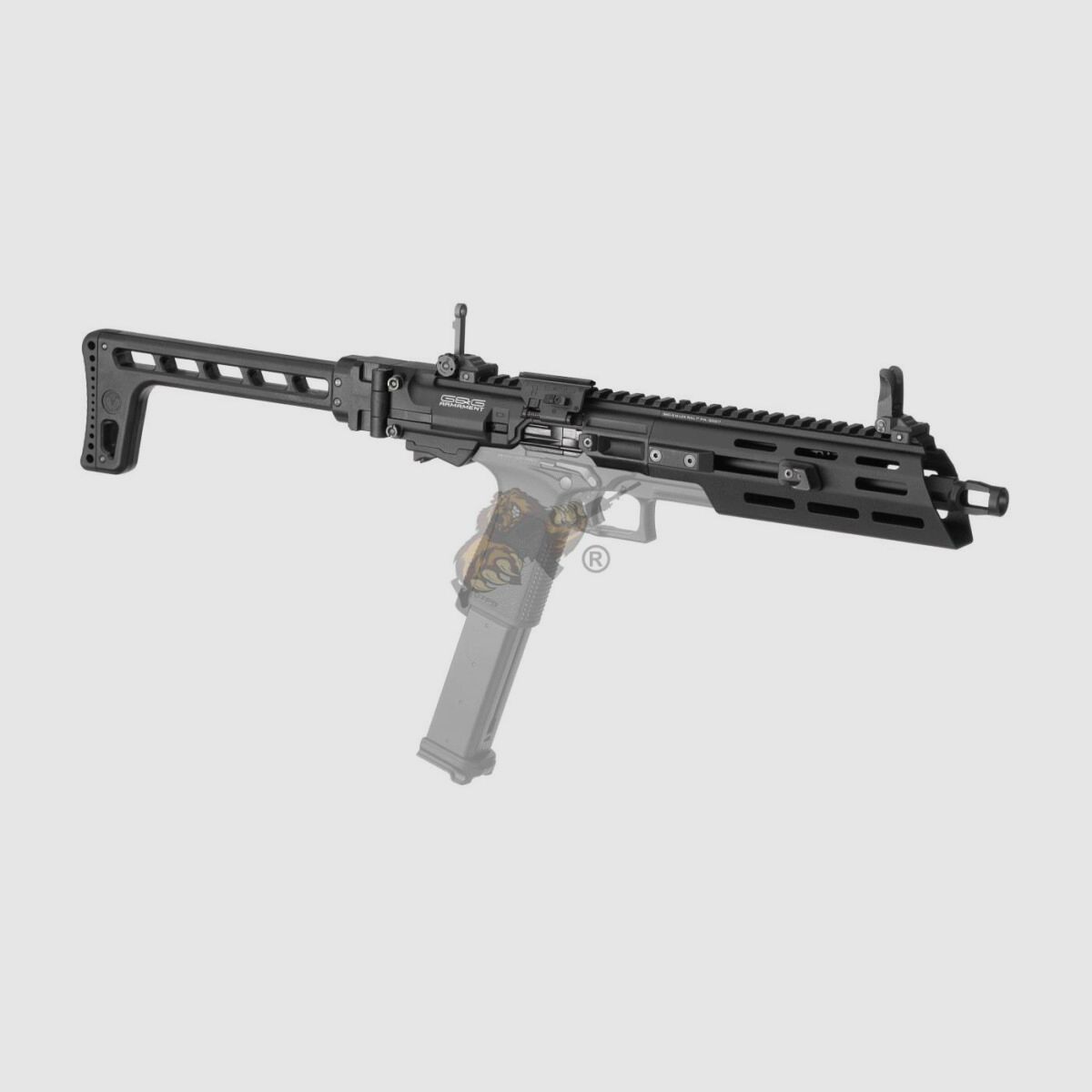 G&G SMC9 GBB Carbine Kit in black Airsoft Free from 18 - GBB -F-
