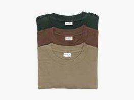 Percussion Plain T-shirt - pakke med 3 stk.
