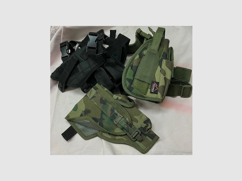 Holsterconvoluut voor pistolen of revolvers