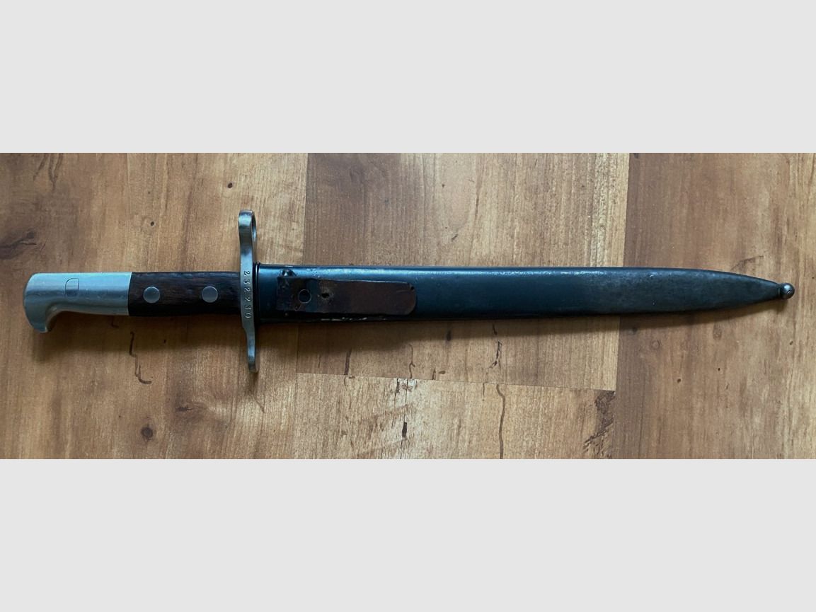 Liquidazione della mia collezione: carabina a ripetizione Schmidt Rubin Model K31 calibro 7,5x55 con baionetta