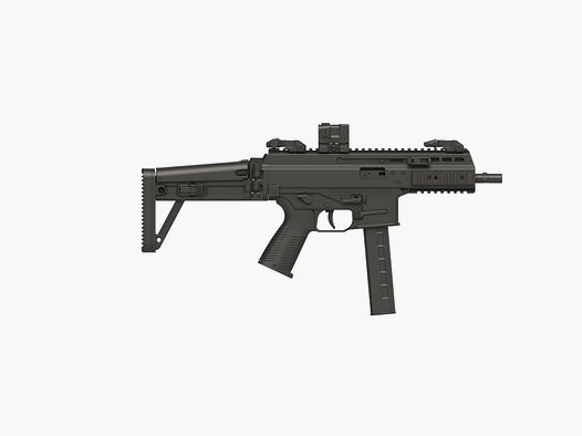 B&T Selbstladebüchse APC9-G P PRO Kal. 9x19mm (240mm Lauf) inkl. Aimpoint Micro T-1