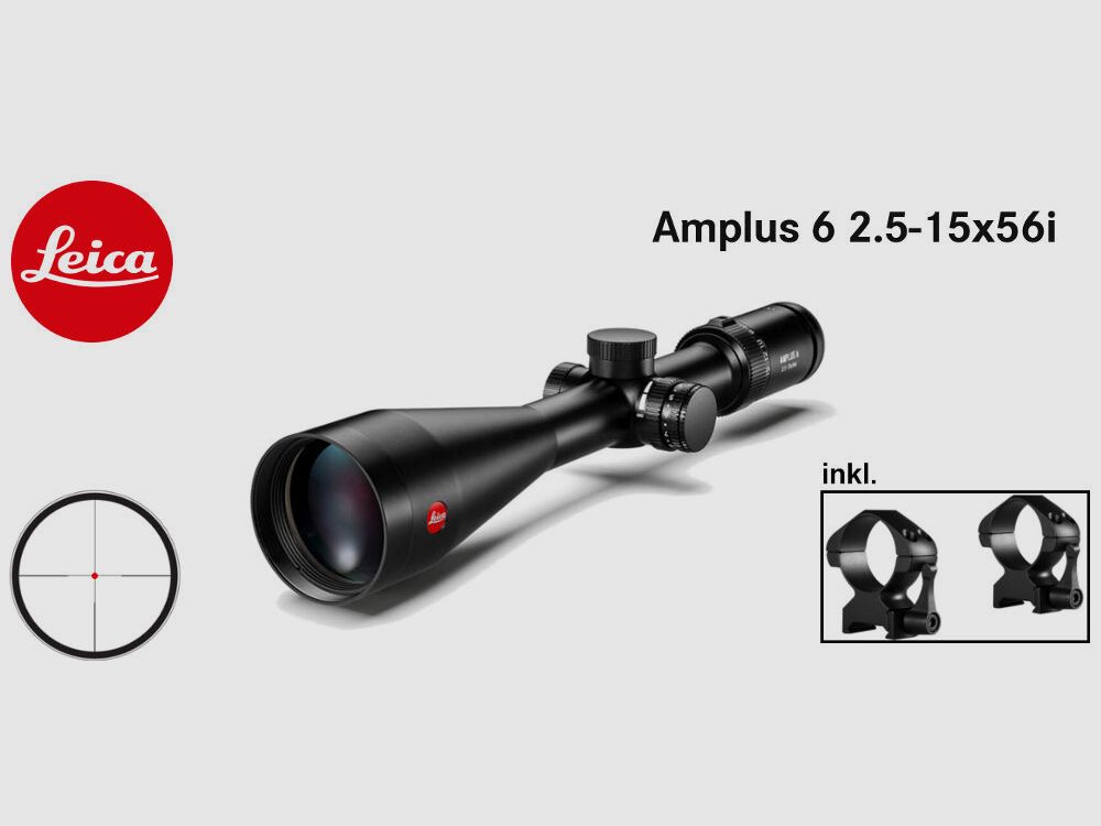 Brenner Komplettpaket: BR20 B&H Prohunter Flex Lochschaft mit Leica 2.5-15x56 fertig montiert