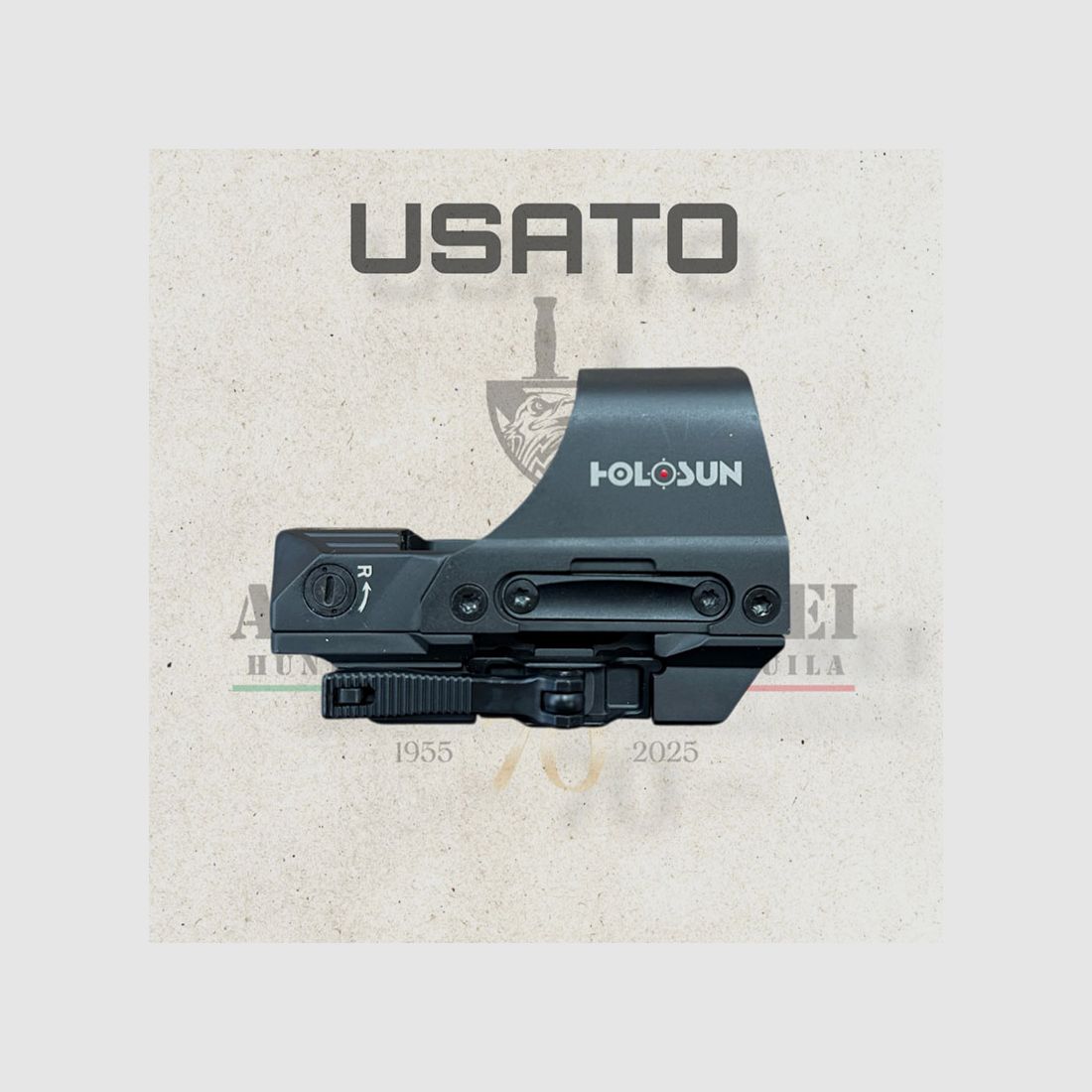 USED – RED DOT – HOLOSUN – HS510C 2MOA, image 2 of 7