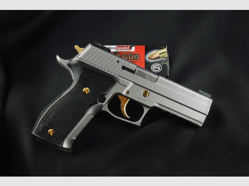 Neuwaffe: Sig Sauer P226 LDC II Stainless & Gold in 9mm Luger 