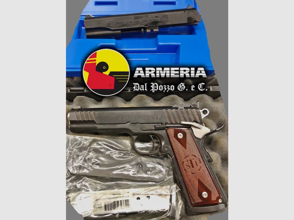 STI CHAMPION 45 ACP + CIENER CONVERSIONE 22LR, immagine 1 di 3