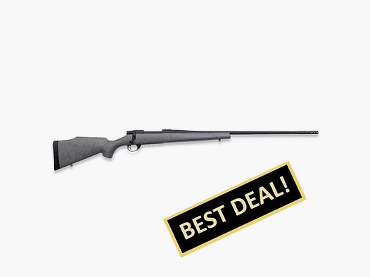 Weatherby VANGUARD HUSH EDITION .300 WEATH MAG 26"/66CM FLUTED GRAPHITE BLACK 1/2"-28