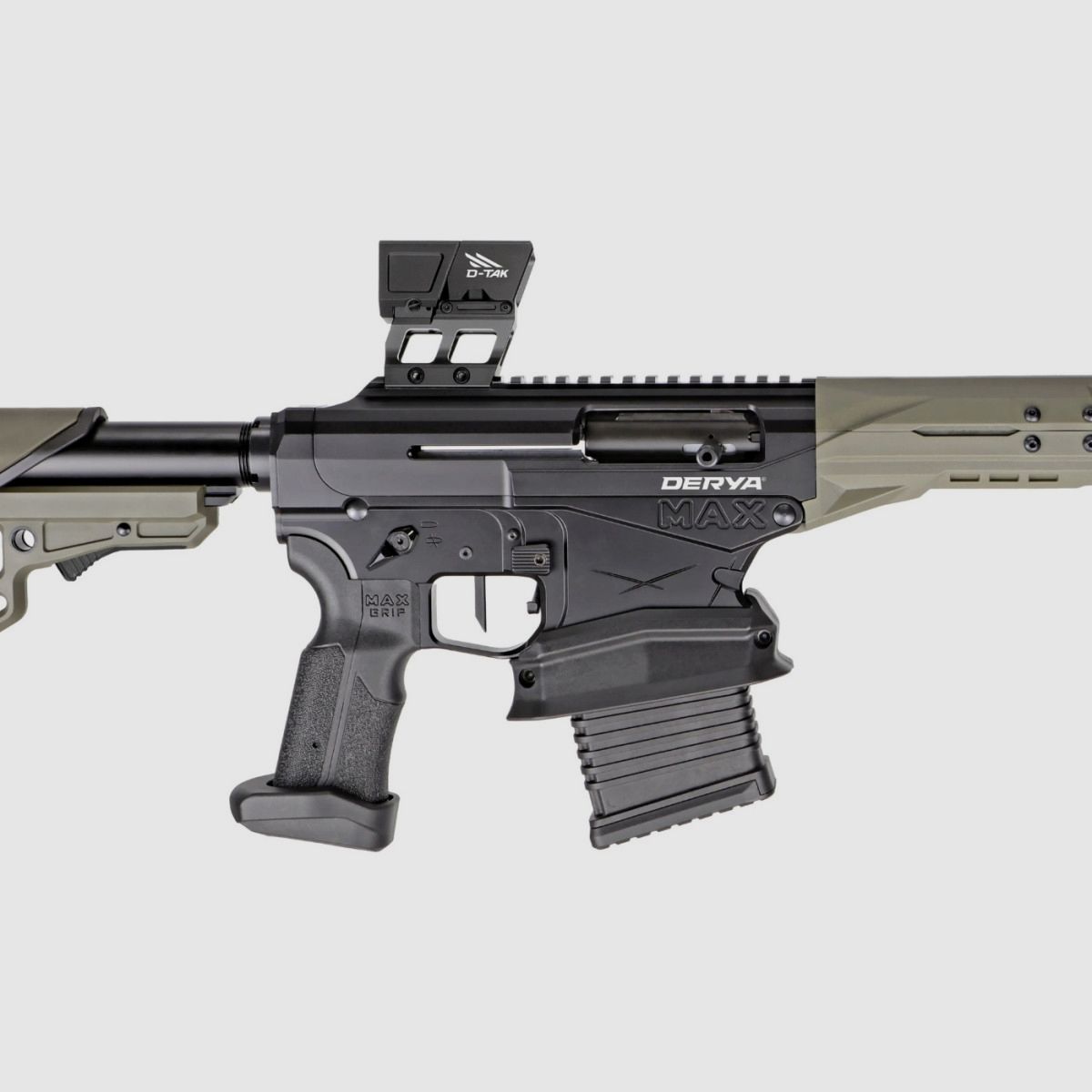 Derya Max 20" BLK/ODG met red dot - F-5003, afbeelding 3 van 4