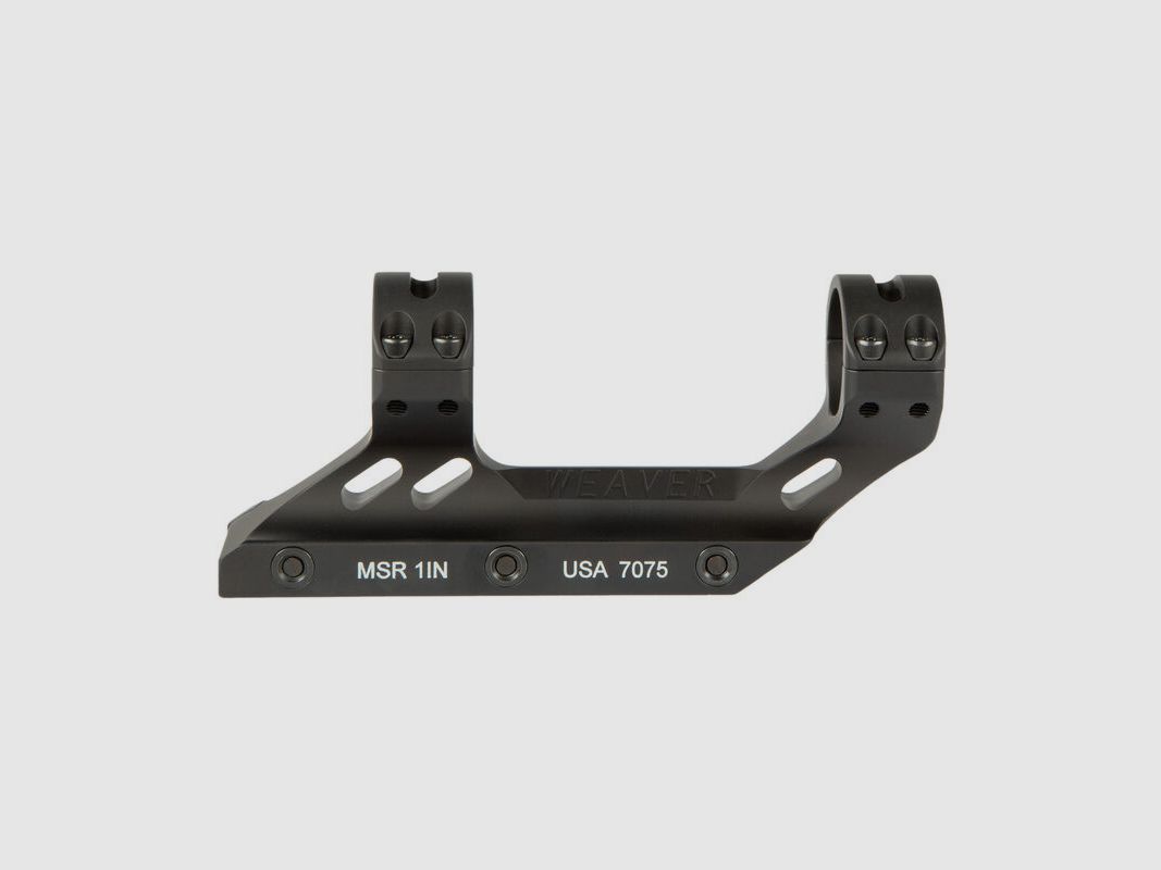 Weaver Premium MSR Tactical Scope Mount 34mm - Blockmontage