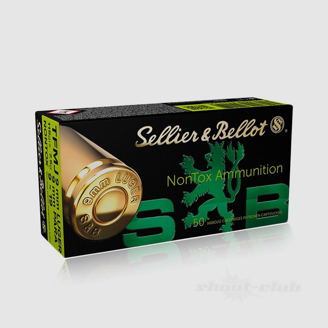 Sellier & Bellot TFMJ NON-TOX 7,5g/115gr 50 unidades