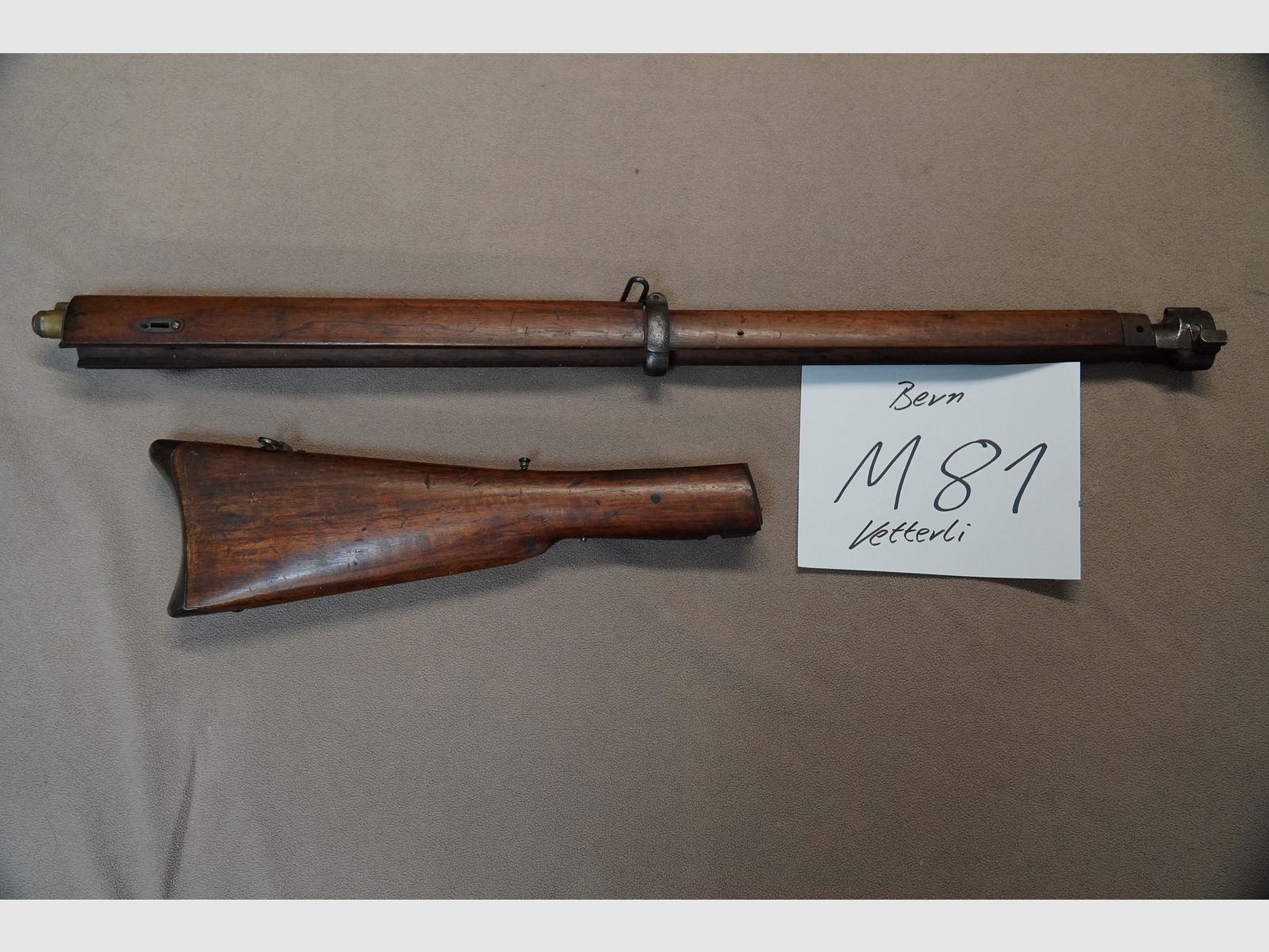 Waffenfabrik Bern M81 Vetterli Schaft