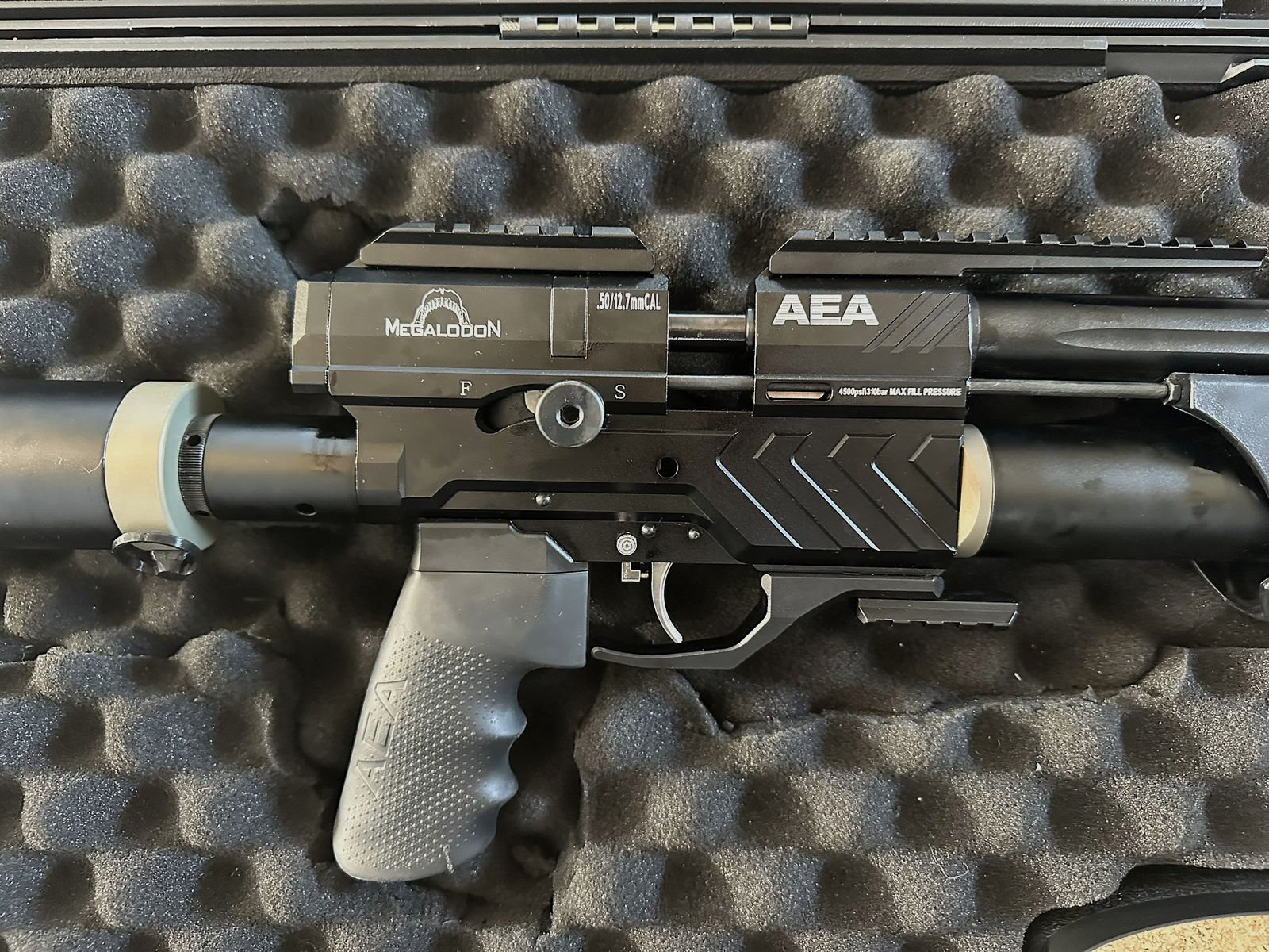 AEA Megalodon cal. .50 – Komplettset mit viel Zubehör