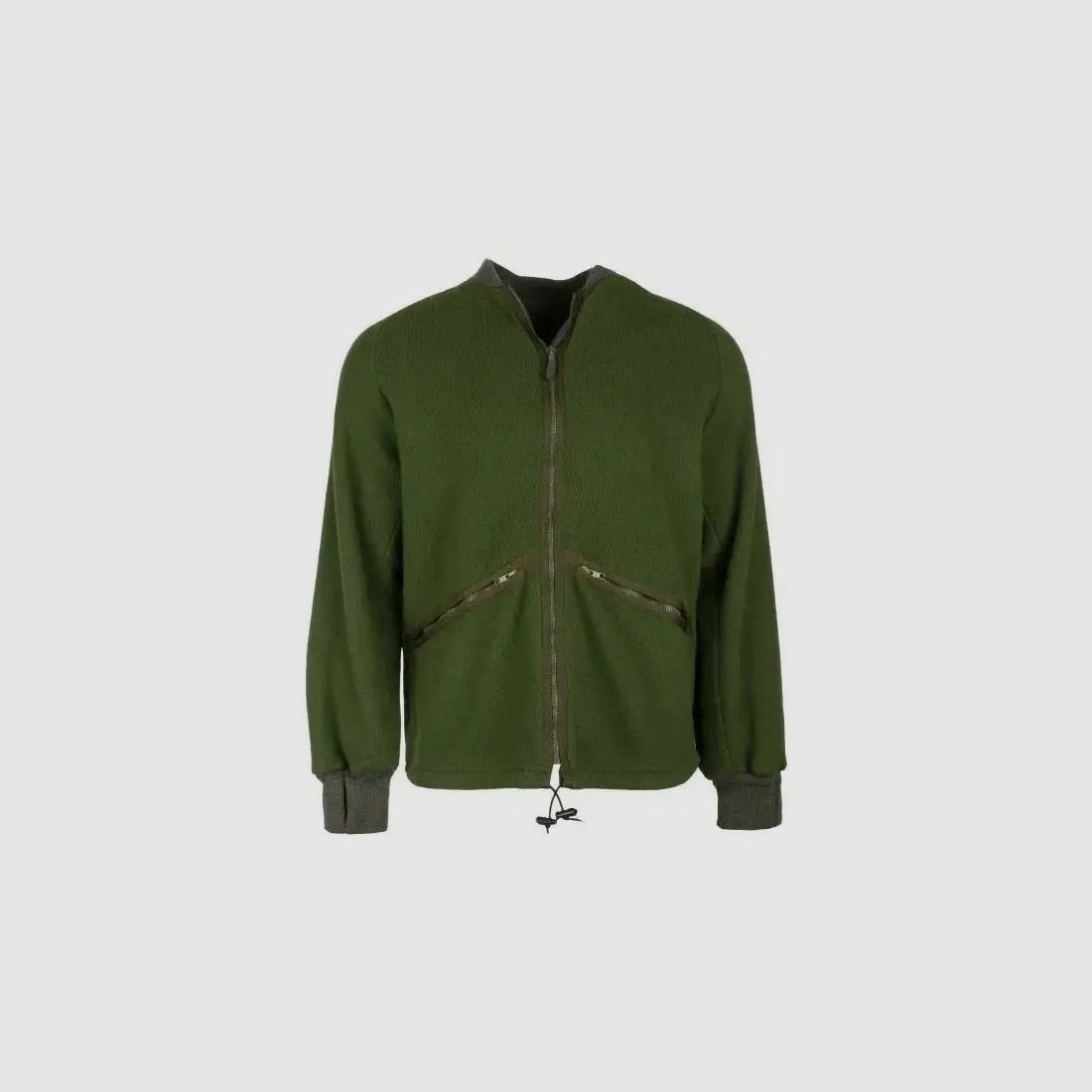 British Army used fleece jacket - Olive / 160/88 Men's