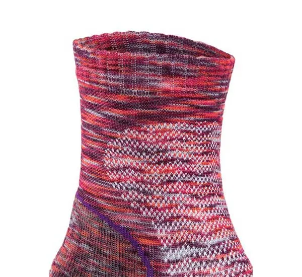 Bridgedale – Hike Ultra Lt Merino E chaussettes de randonnée – rose multicolore, image 2 sur 5