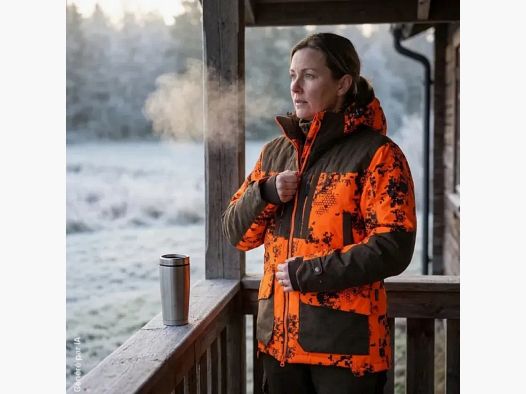 Veste Somlys Thermo-Hunt camouflage orange digital