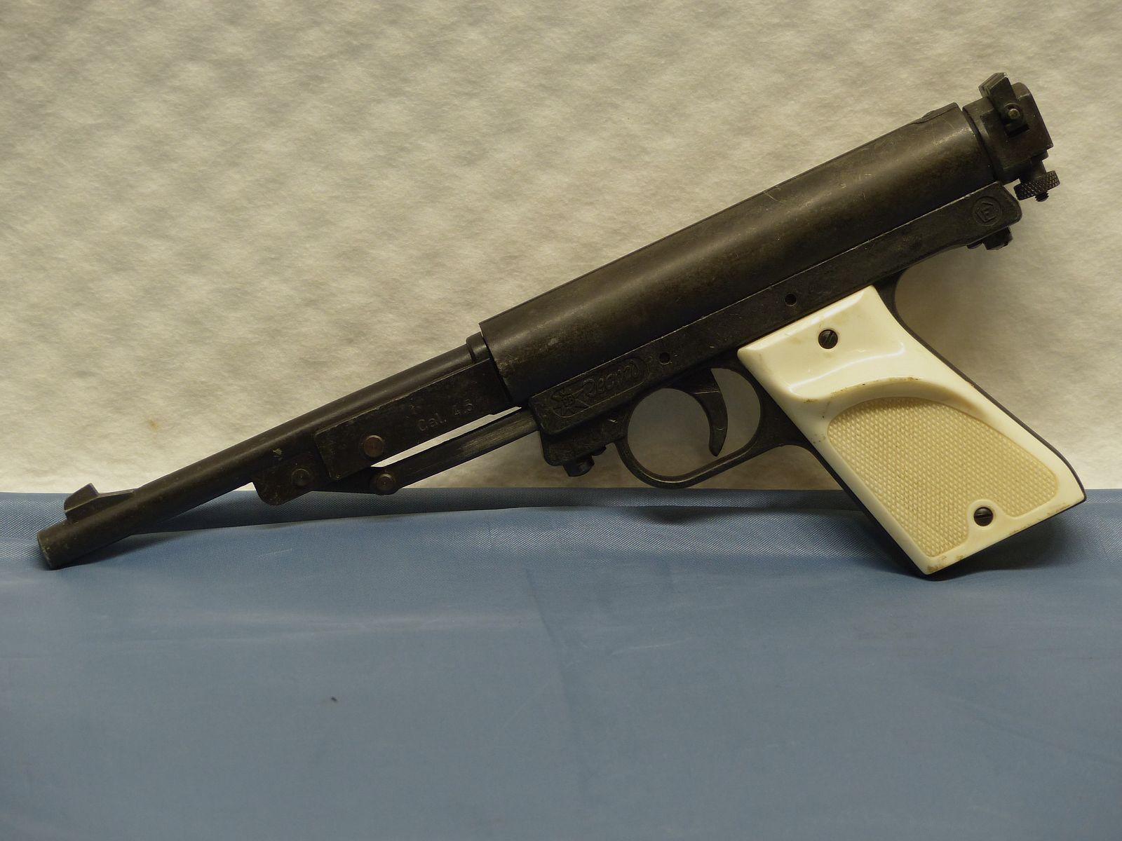 Lote 3x pistolas de aire Record Cal. 4,5/.177 Diabolo perno años 70 y 80, imagen 4 de 8