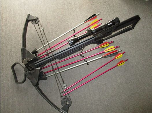 Sport Compound  Armbrust BARNETT DEMON mit 8 Bolzen und Ziel-Fernrohr