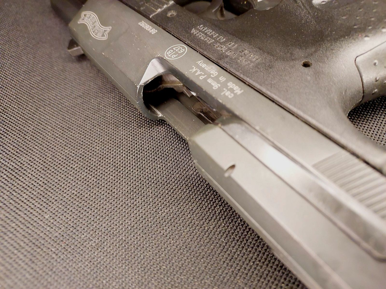 Walther P99 Schreckschuss Pistole 9mm P.A.K. (PTB 637)