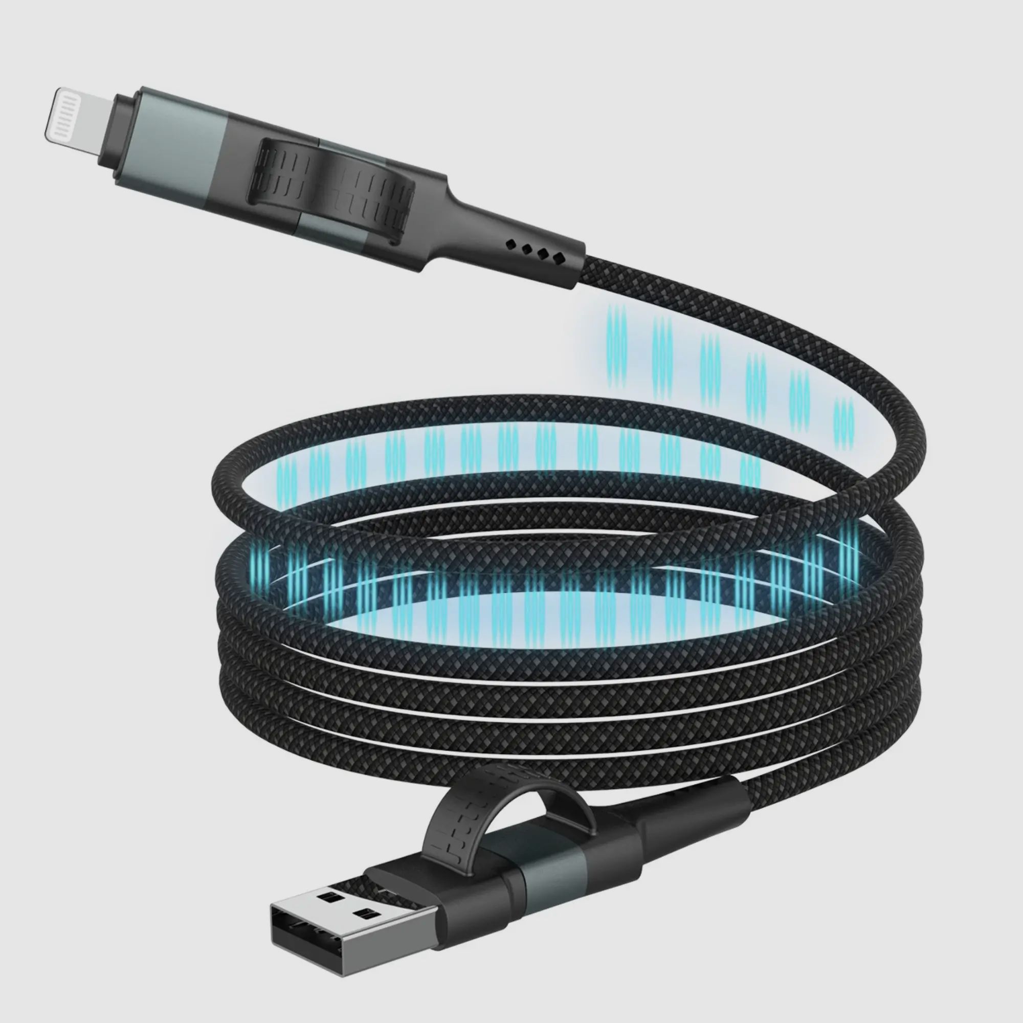 Ansmann Magnetisches USB-Kabel