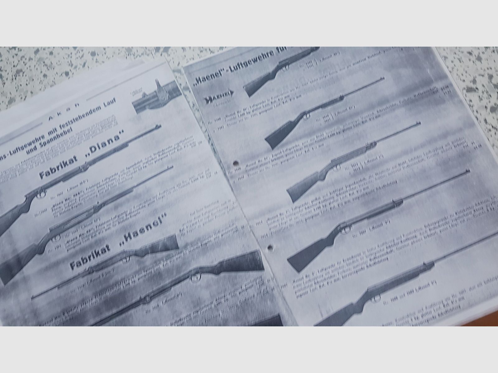 Look ;-) Various collected documents from newspapers etc. a lot about Haenel models with rare documents