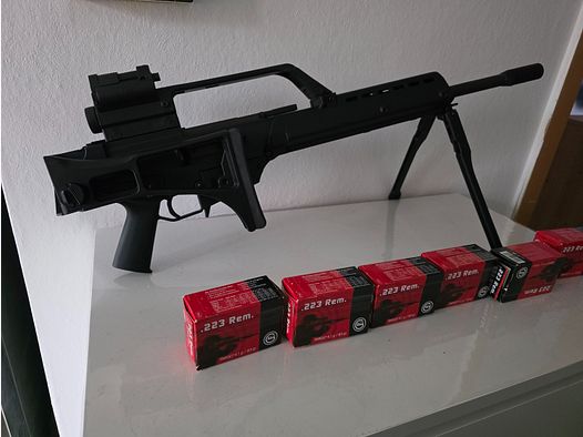 HECKLER & Koch SL8 semi-automatic rifle
