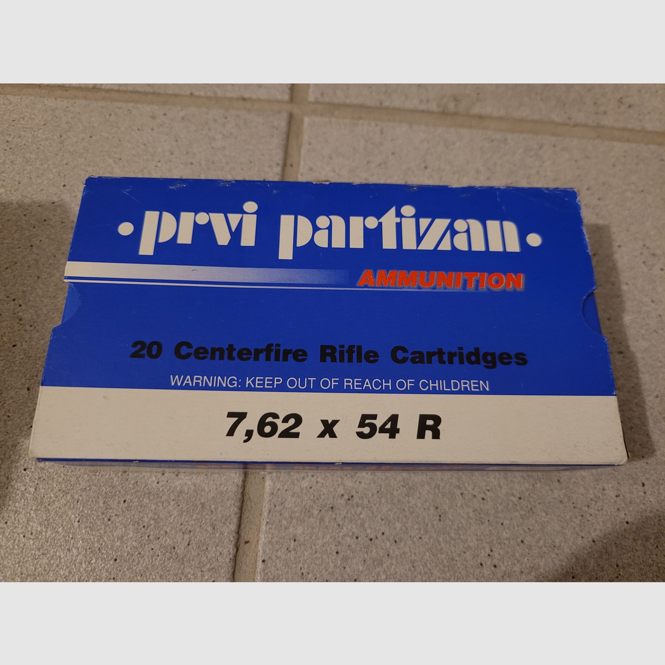 180 Schuss VM FMJ 7,62x54R Mosin Nagant von PPU