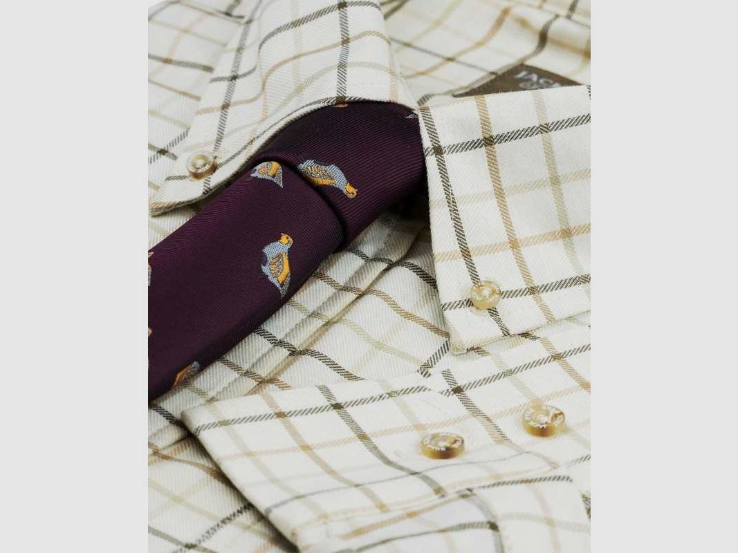 Jack Pyke Brown Check Hunting Shirt - Shirt T.XL, image 3 of 5