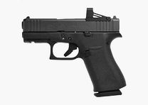GLOCK 43X mit montiertem RMSc Shield Red Dot 9mmLuger