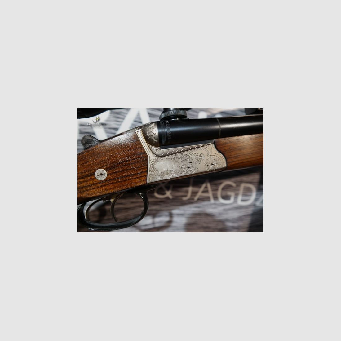 Krieghoff Trumpf; .30-06Spring, 20/76 EL 5,6x50R; Zeiss 3-12x56 Diavari-Z