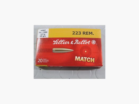 S&B CARICHE 223 REM GR 69 HPBT