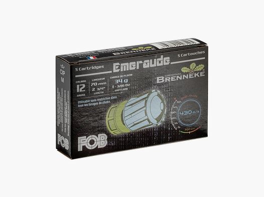 FOB BRENNEKE EMERAUDE 12/70 34g