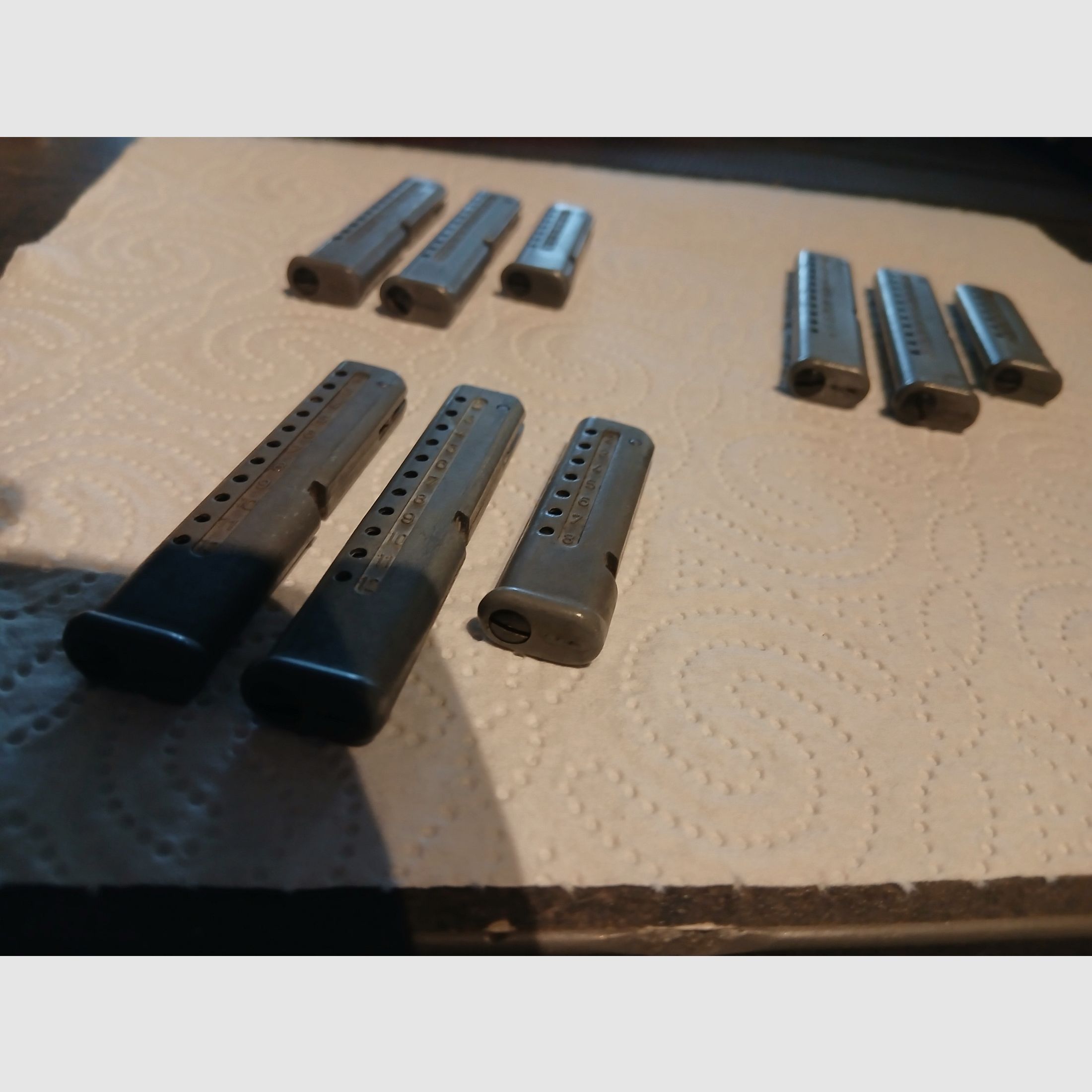 Rivista per fucili ad aria compressa. Pallini da 4,5 mm