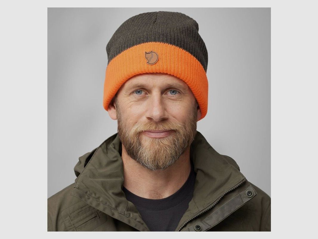 Fjällräven Unisex Beanie Sörmland Reversible Dark Olive OneSize