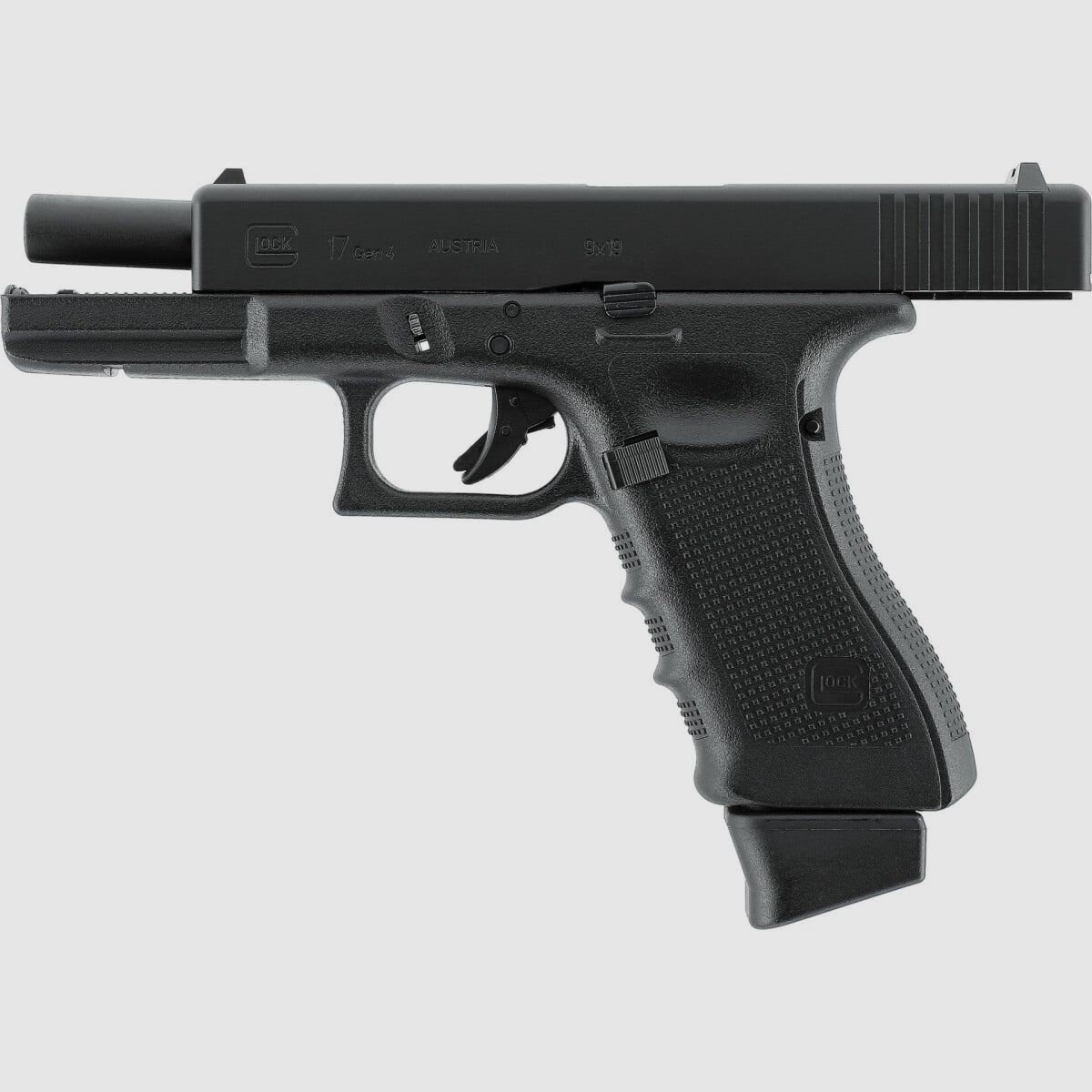 Glock 17 Gen4 Metalen Sluiter Co2 GBB Zwart - Umarex