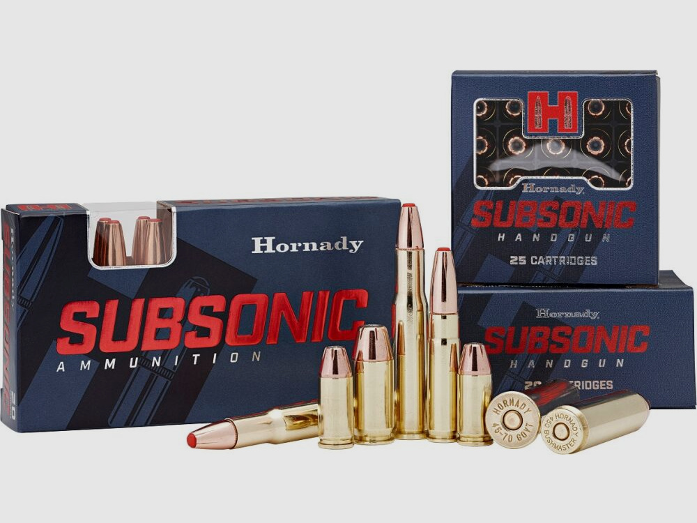 Hornady	 Subsonic AMMO 45/70 GOVT 410 GR SUB X