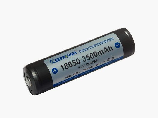 Batteria Keeppower 18650 3500mAh