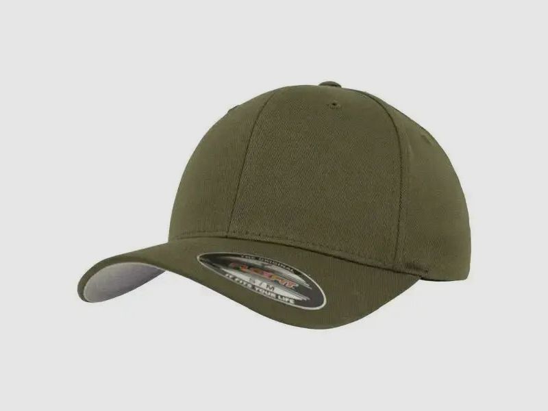 Flexfit Flexfit Wooly Combed Cap - Olive / L/XL