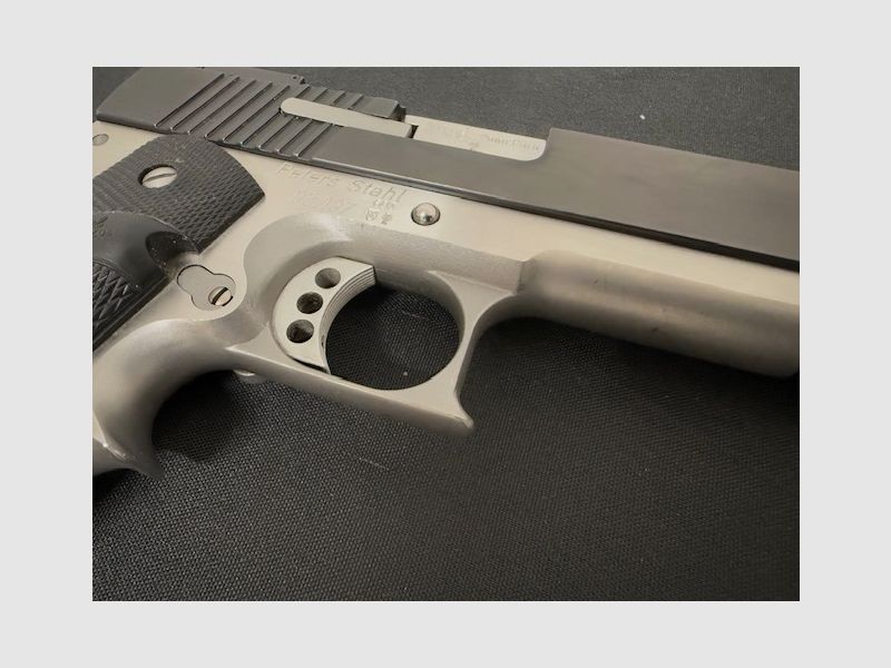 Peters Stahl Sportpistole 6" Kaliber 9mm Luger Para
