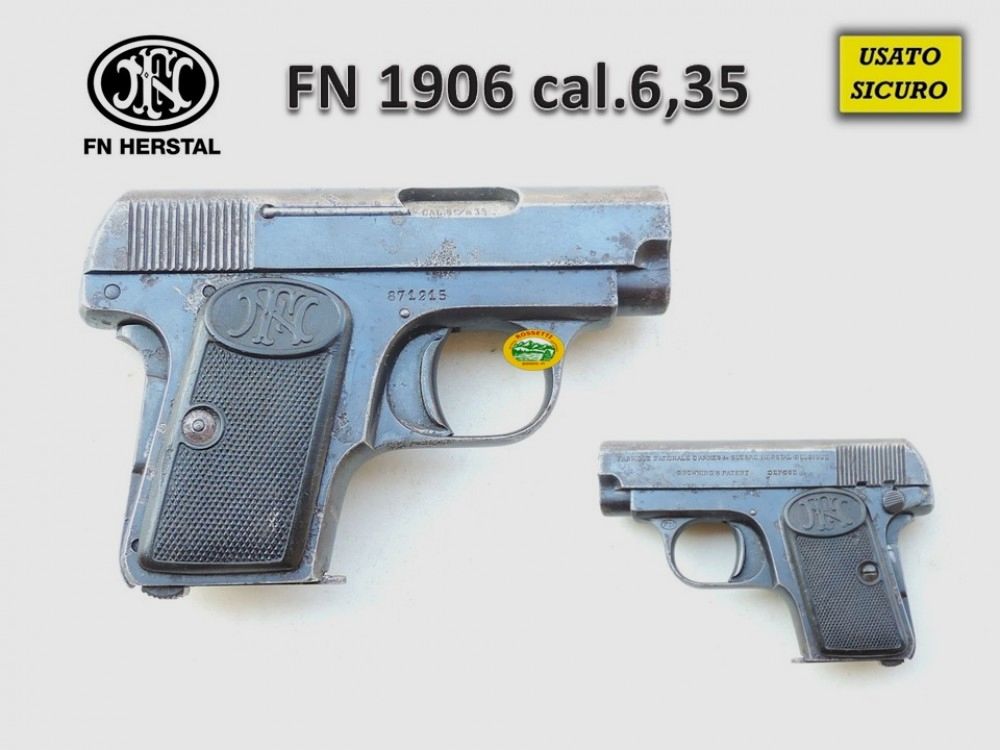 FN 1906 Baby Browning Kal.6,35 - gebraucht - R.16974