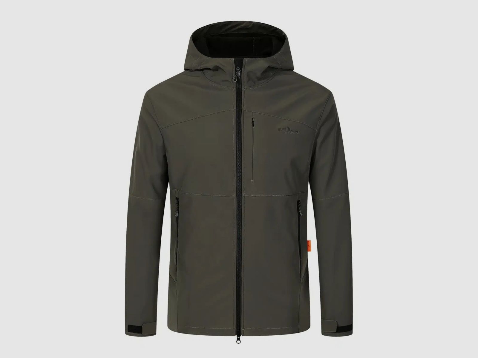 BLUE WAVE Softshell Herrenjacke Mads Grau