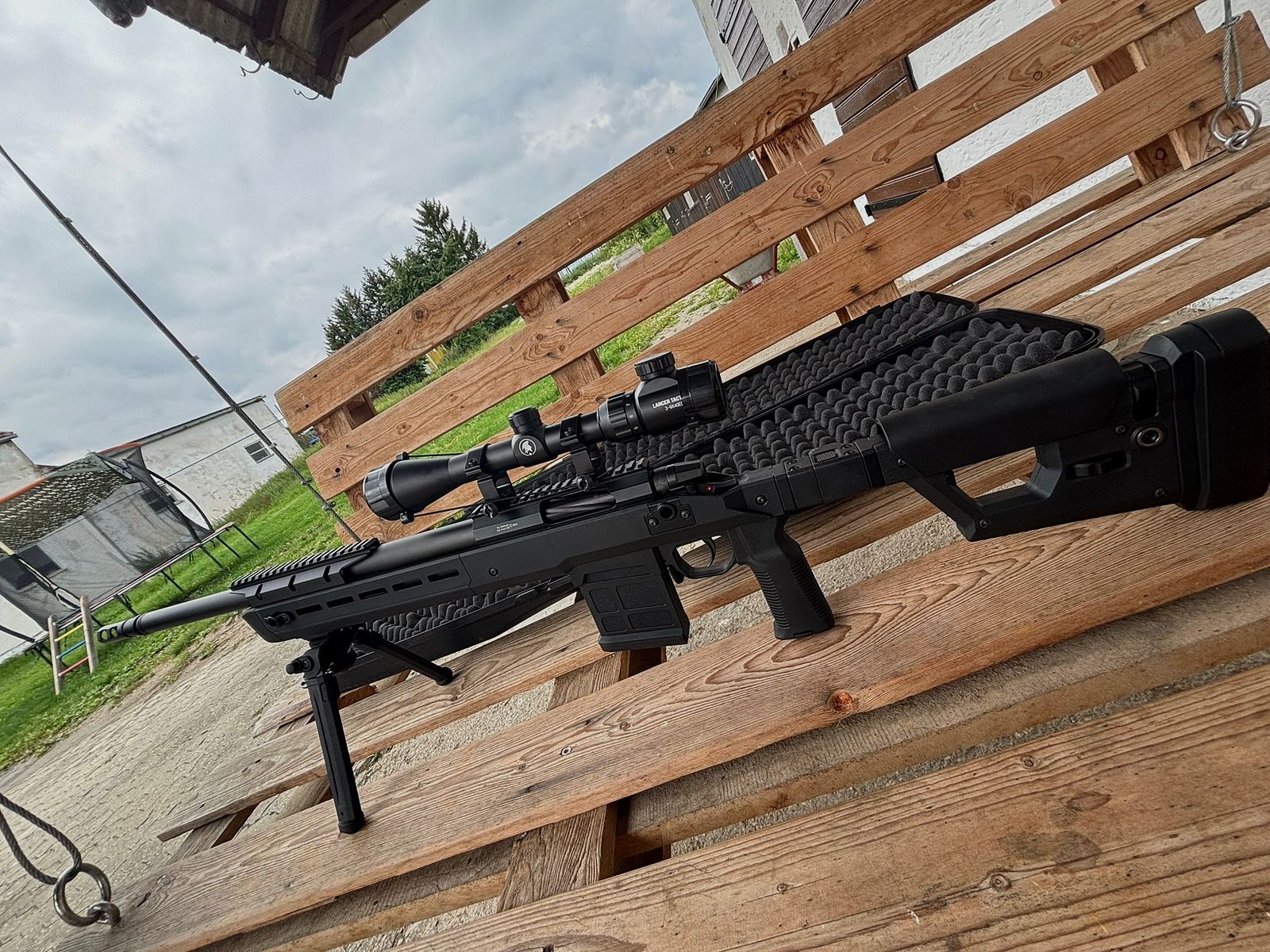 prep my airsoft - m66 spring Sniper Black 