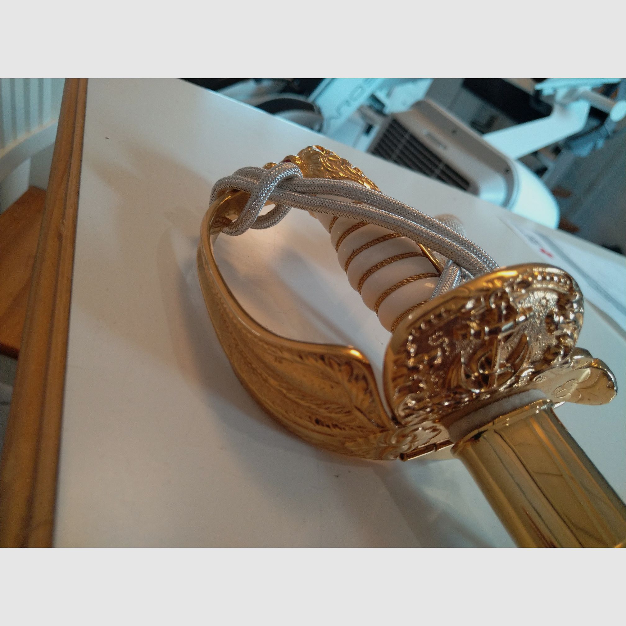 Sable de oficial de marina alemán M/1923 WKC Solingen